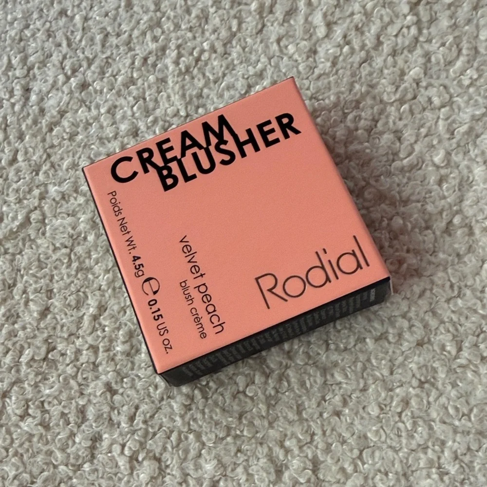 New Rodial Velvet Peach Cream Blusher
